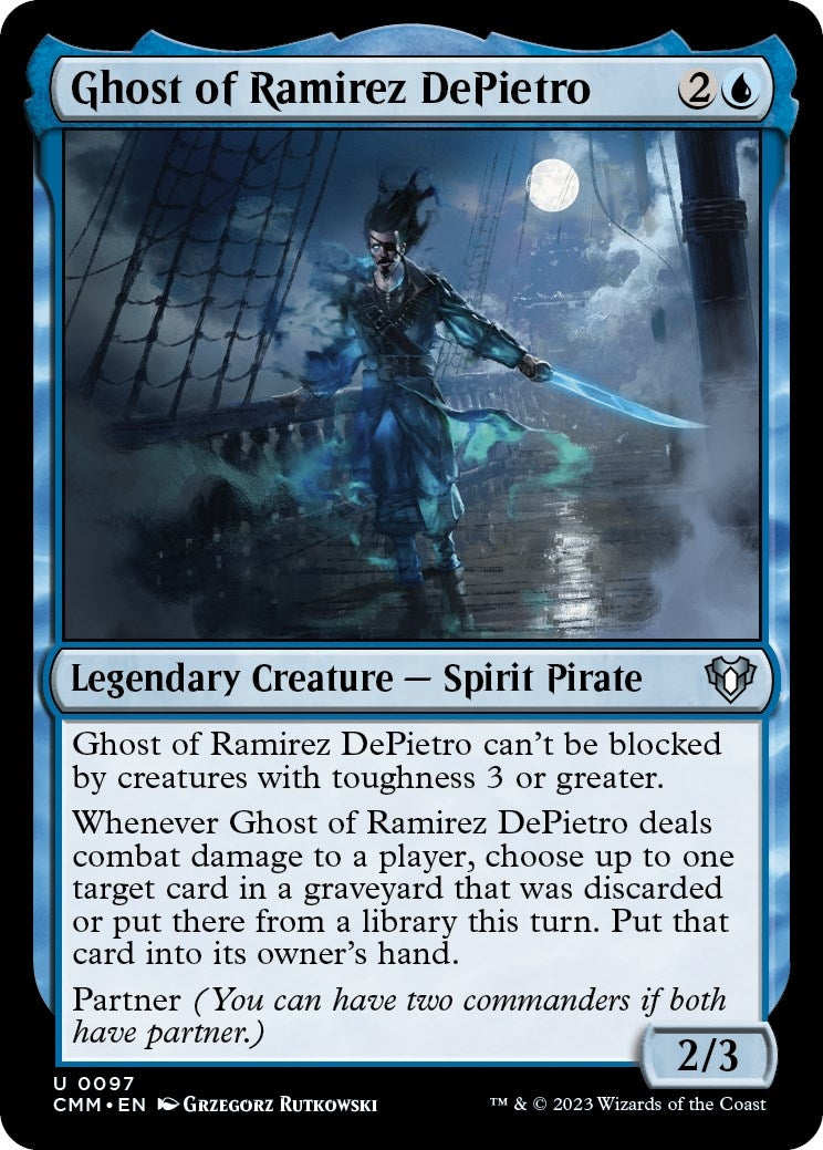 Image for Ghost of Ramirez DePietro (97) (Commander Masters) - Magic: The Gathering
