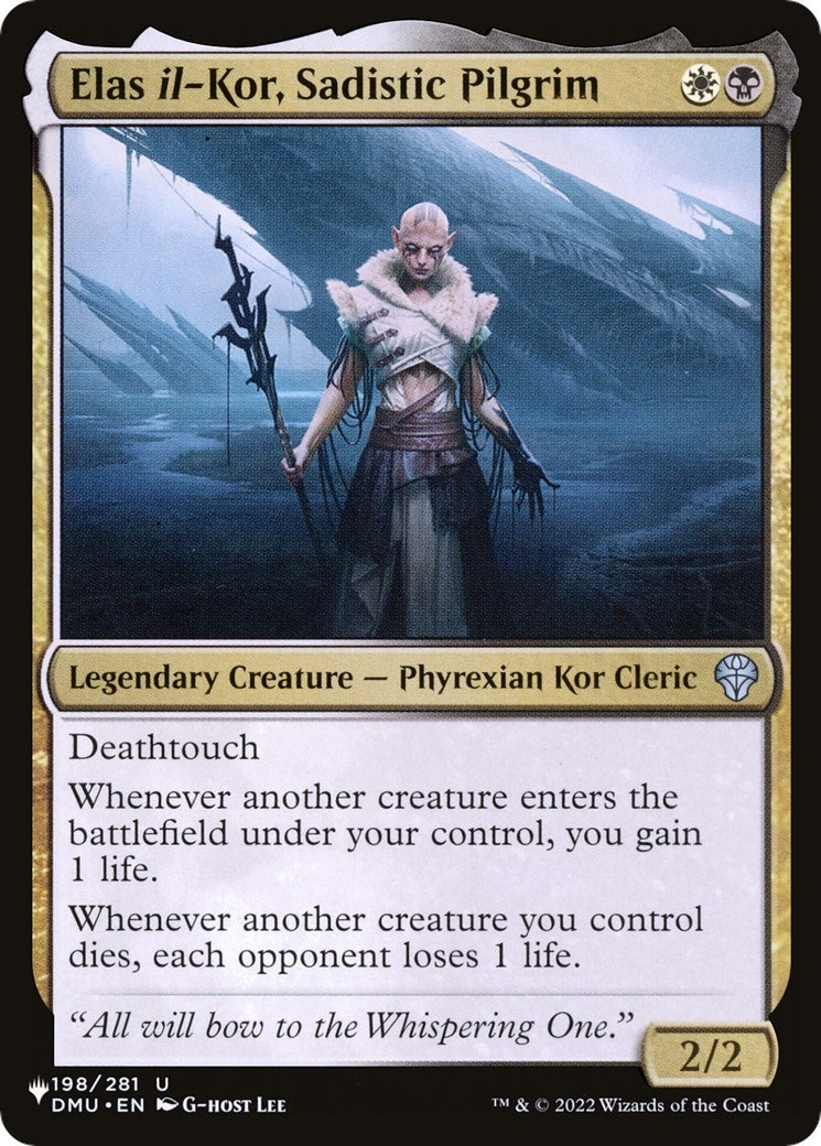 Image for Elas il-Kor, Sadistic Pilgrim (198/281) (The List Reprints) - Magic: The Gathering
