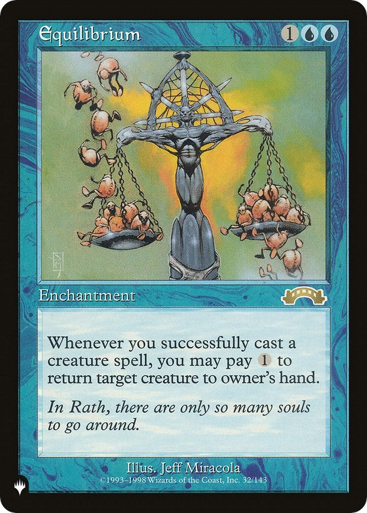 Image for Equilibrium (32/143) (The List Reprints) - Magic: The Gathering