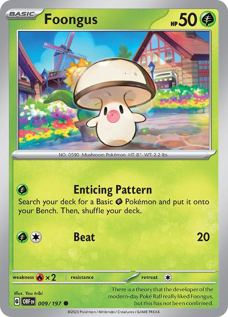 Image for Foongus (009/197) (OBF) - Pokemon