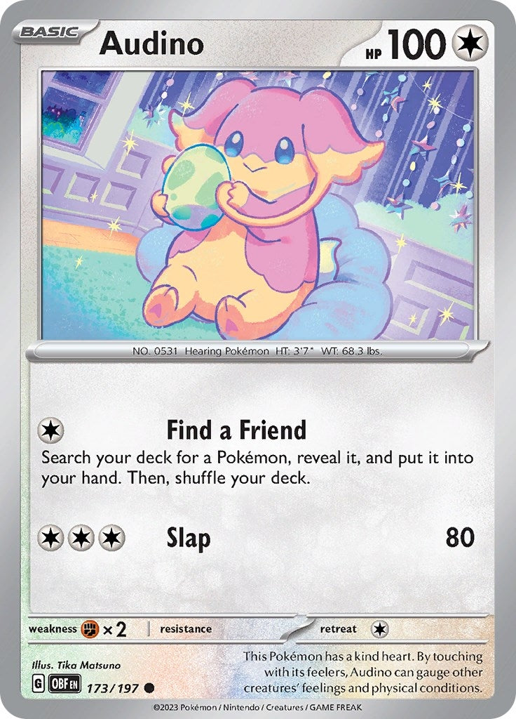 Image for Audino (173/197) (OBF) - Pokemon