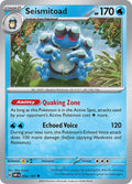 Image for Seismitoad (052/197) (OBF) - Pokemon