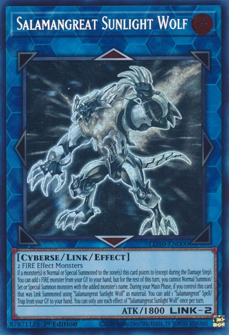 Salamangreat Sunlight Wolf (LD10-EN000) (LD10)