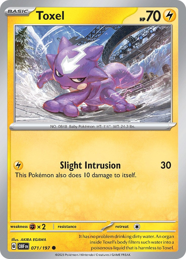 Image for Toxel (071/197) (OBF) - Pokemon