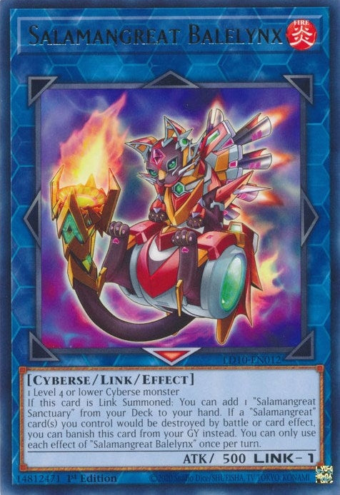 Image for Salamangreat Balelynx (LD10-EN012) (LD10) - YuGiOh