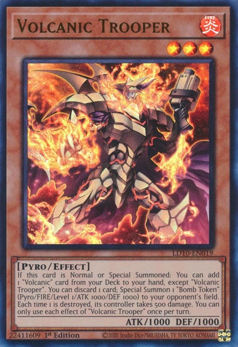 Image for Volcanic Trooper (LD10-EN019) (LD10) - YuGiOh