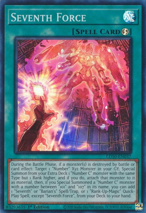 Image for Seventh Force (LD10-EN037) (LD10) - YuGiOh