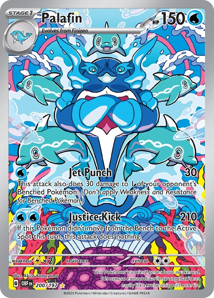 Image for Palafin (200/197) (OBF) - Pokemon