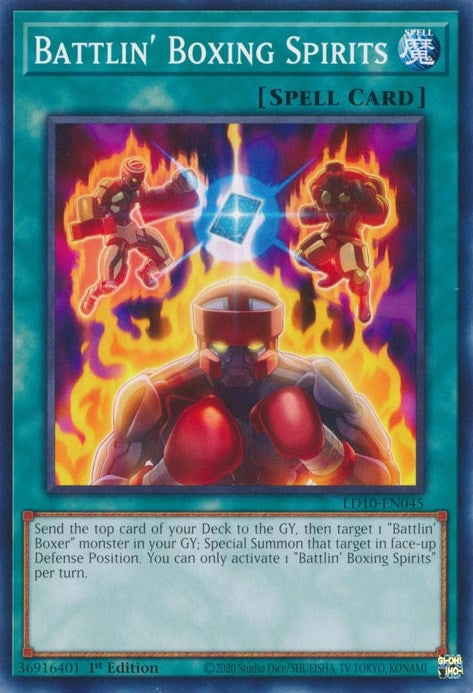 Image for Battlin' Boxing Spirits (LD10-EN045) (LD10) - YuGiOh