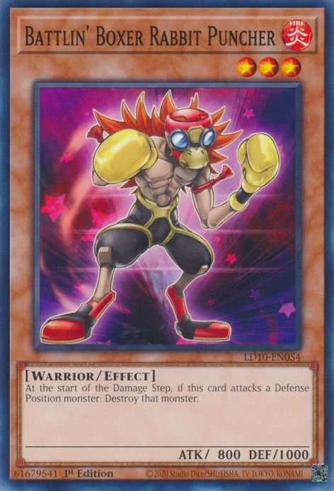 Image for Battlin' Boxer Rabbit Puncher (LD10-EN054) (LD10) - YuGiOh
