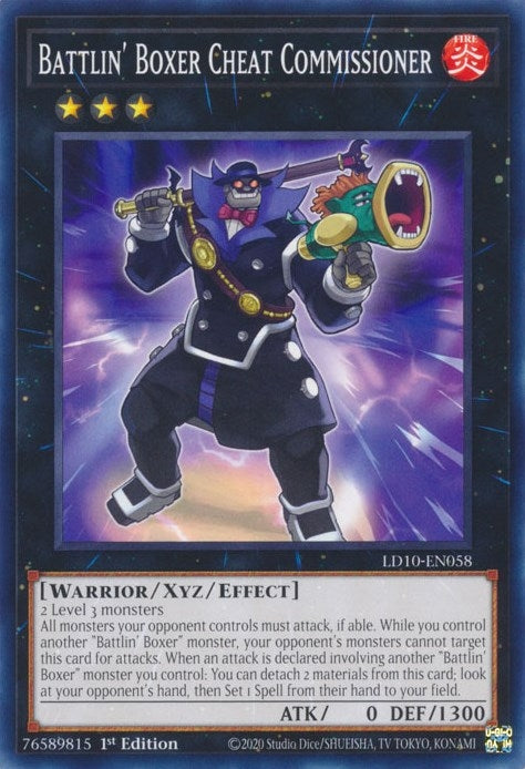 Image for Battlin' Boxer Cheat Commissioner (LD10-EN058) (LD10) - YuGiOh