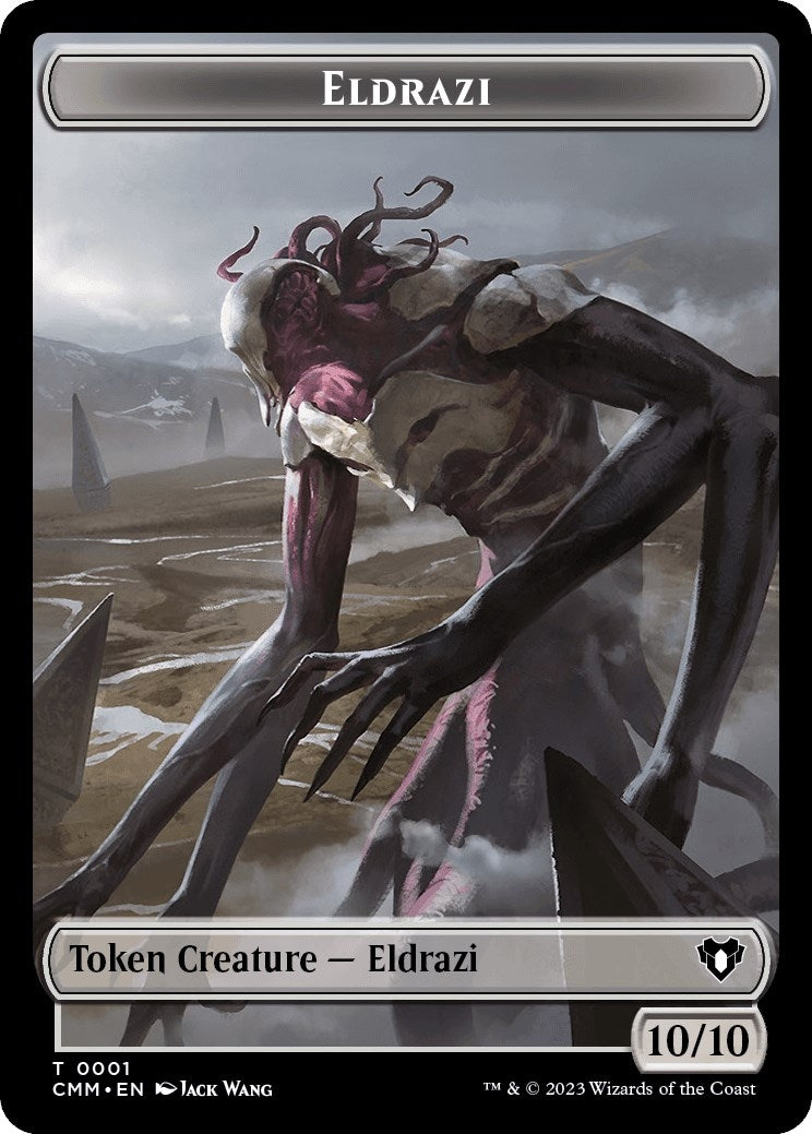 Image for Eldrazi // Dragon Egg Double-Sided Token (1 // 22) (Commander Masters) - Magic: The Gathering