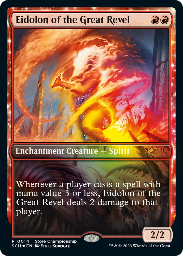 Image for Eidolon of the Great Revel (14) (Game Day & Store Championship Promos) - Magic: The Gathering