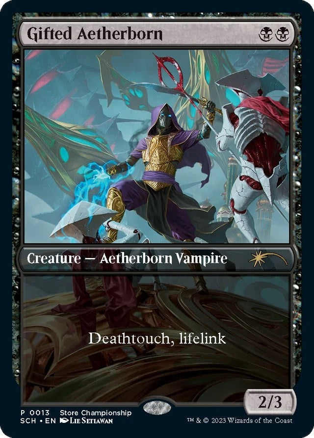 Image for Gifted Aetherborn (13) (Game Day & Store Championship Promos) - Magic: The Gathering