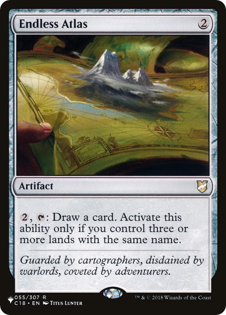 Image for Endless Atlas (55) (The List Reprints) - Magic: The Gathering