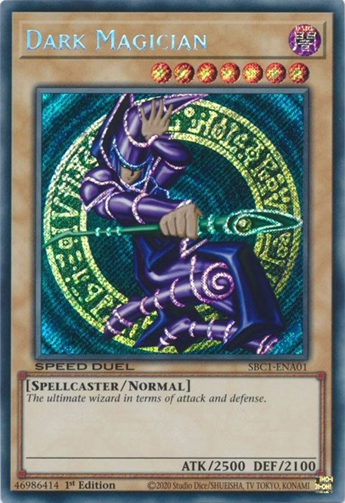 Image for Dark Magician (A) (Secret Rare) (SBC1-ENA01) (SBC1) - YuGiOh