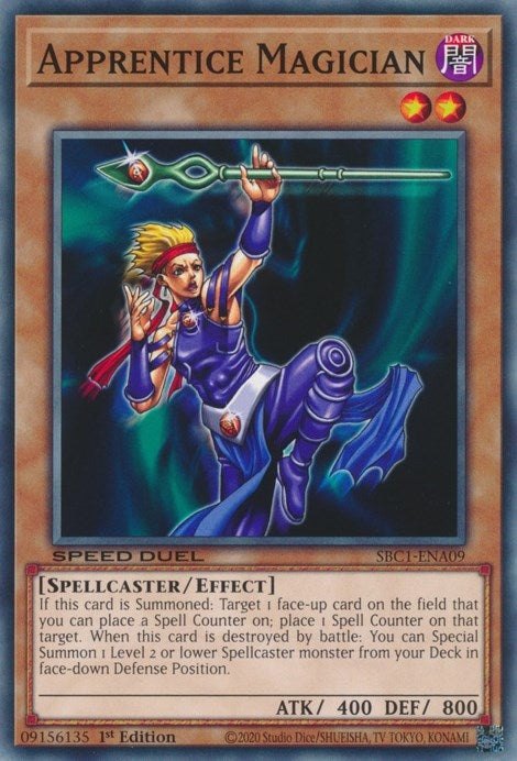 Image for Apprentice Magician (SBC1-ENA09) (SBC1) - YuGiOh