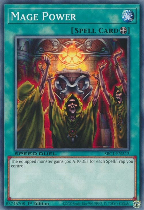 Image for Mage Power (SBC1-ENA13) (SBC1) - YuGiOh