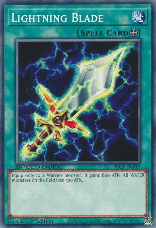 Image for Lightning Blade (SBC1-ENB15) (SBC1) - YuGiOh