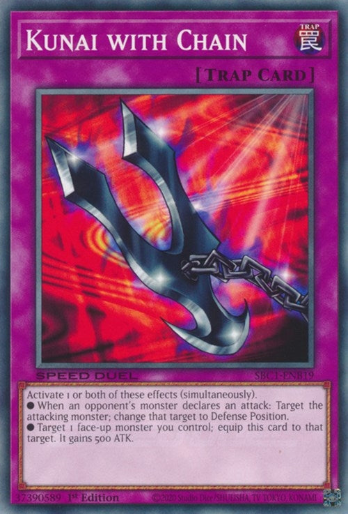 Image for Kunai with Chain (SBC1-ENB19) (SBC1) - YuGiOh