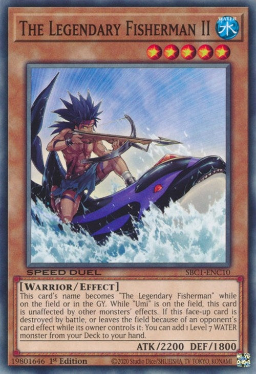Image for The Legendary Fisherman II (SBC1-ENC10) (SBC1) - YuGiOh