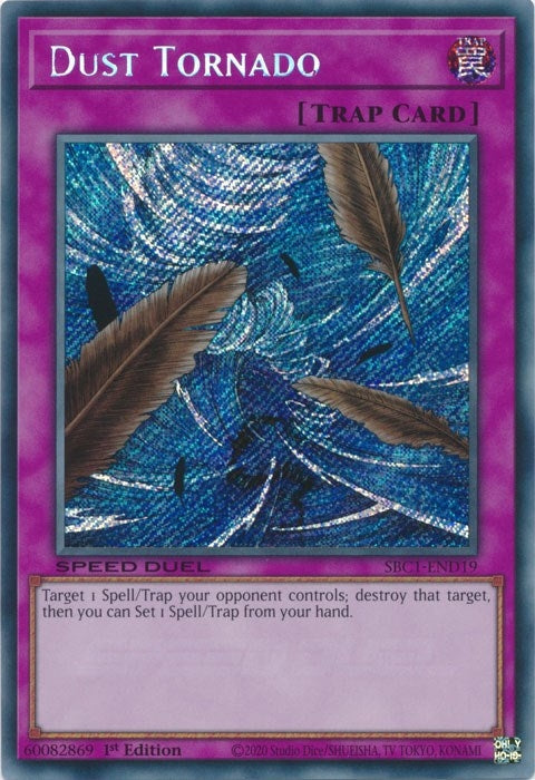 Image for Dust Tornado (Secret Rare) (SBC1-END19) (SBC1) - YuGiOh