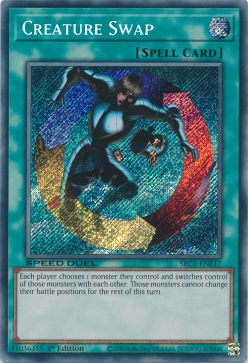 Image for Creature Swap (Secret Rare) (SBC1-ENE17) (SBC1) - YuGiOh