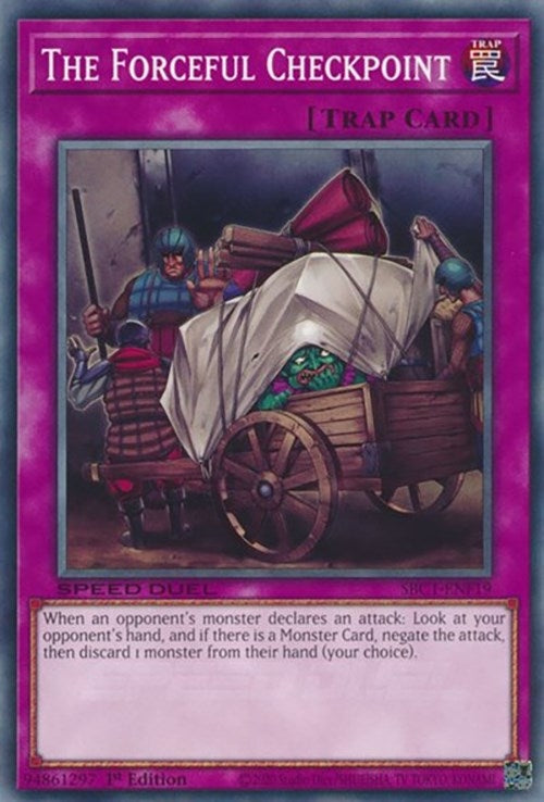 Image for The Forceful Checkpoint (SBC1-ENF19) (SBC1) - YuGiOh