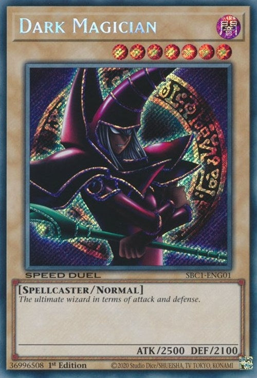 Image for Dark Magician (G) (Secret Rare) (SBC1-ENG01) (SBC1) - YuGiOh