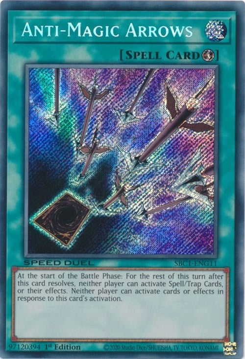 Image for Anti-Magic Arrows (Secret Rare) (SBC1-ENG11) (SBC1) - YuGiOh