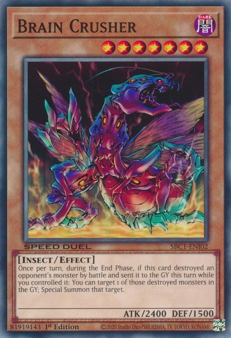 Image for Brain Crusher (SBC1-ENI02) (SBC1) - YuGiOh