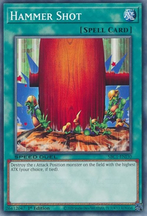 Image for Hammer Shot (SBC1-ENI30) (SBC1) - YuGiOh