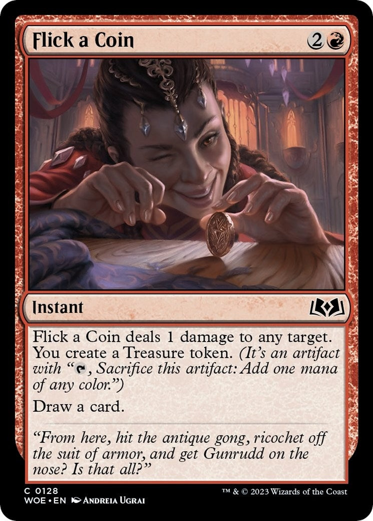Image for Flick a Coin (128) (Wilds of Eldraine) - Magic: The Gathering