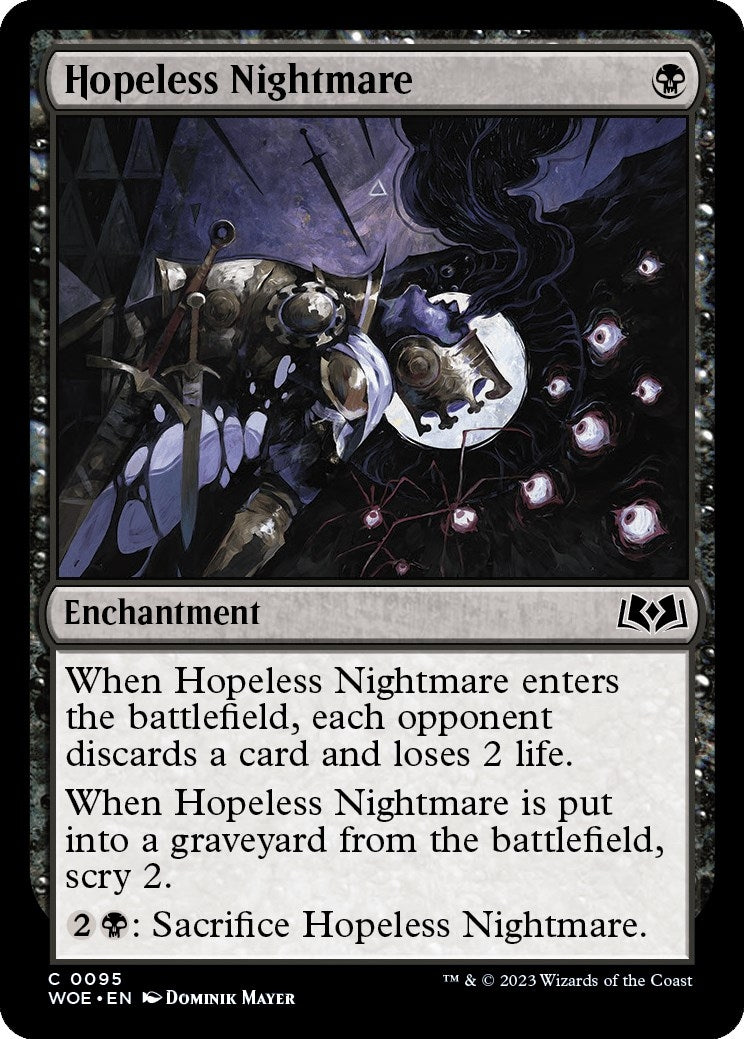 Image for Hopeless Nightmare (95) (Wilds of Eldraine) - Magic: The Gathering