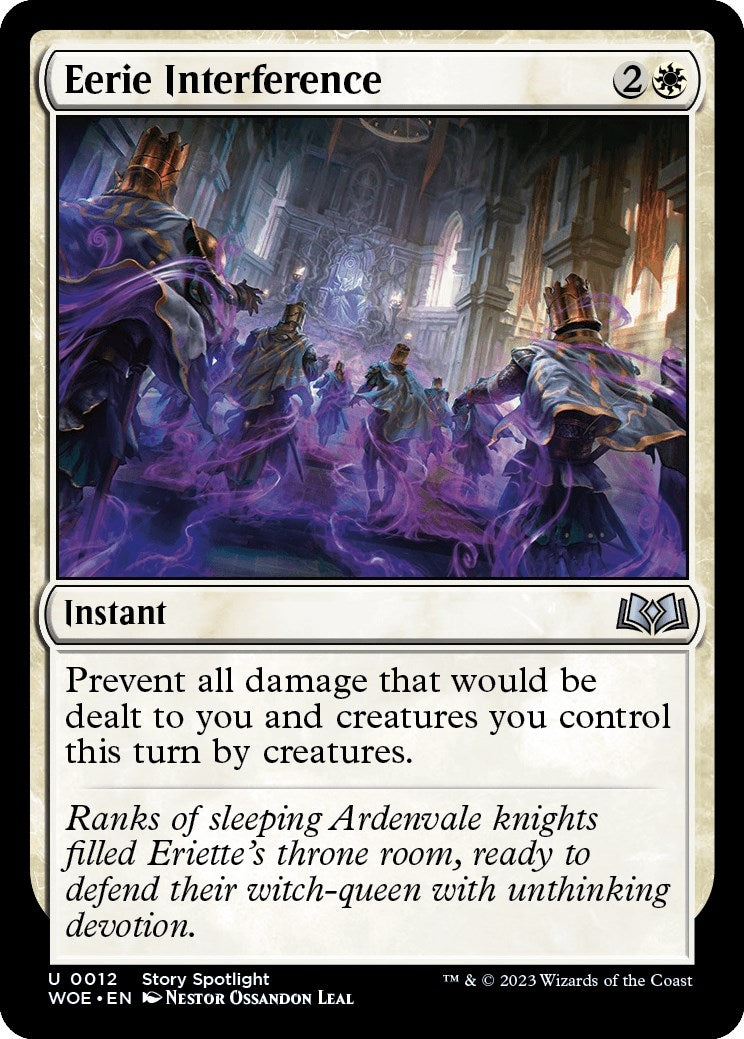 Image for Eerie Interference (12) (Wilds of Eldraine) - Magic: The Gathering