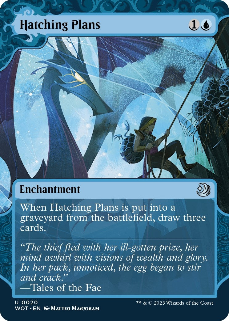 Image for Hatching Plans (20) (Wilds of Eldraine: Enchanting Tales) - Magic: The Gathering