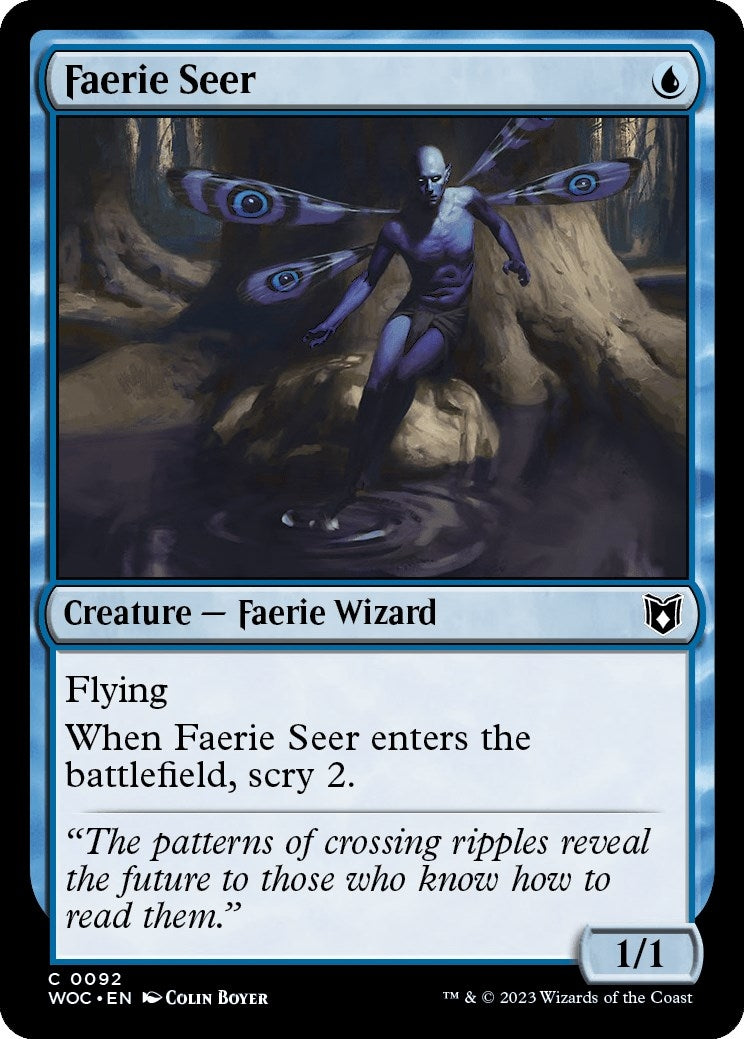Image for Faerie Seer (92) (Wilds of Eldraine) - Magic: The Gathering