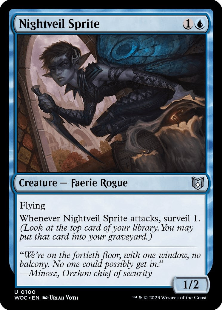 Image for Nightveil Sprite (100) (Wilds of Eldraine) - Magic: The Gathering
