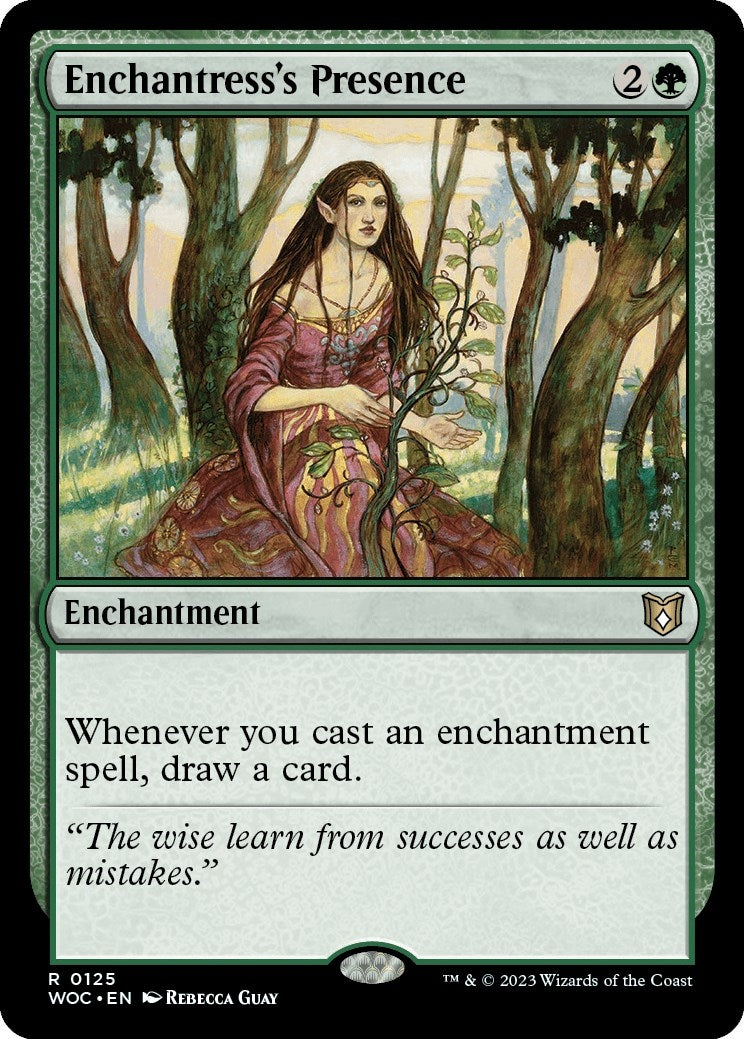 Image for Enchantress's Presence (125) (Wilds of Eldraine) - Magic: The Gathering