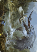 Image for Horned Loch-Whale Art Card (6) (Wilds of Eldraine) - Magic: The Gathering