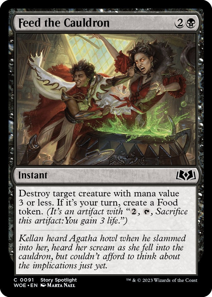 Image for Feed the Cauldron (91) (Wilds of Eldraine) - Magic: The Gathering