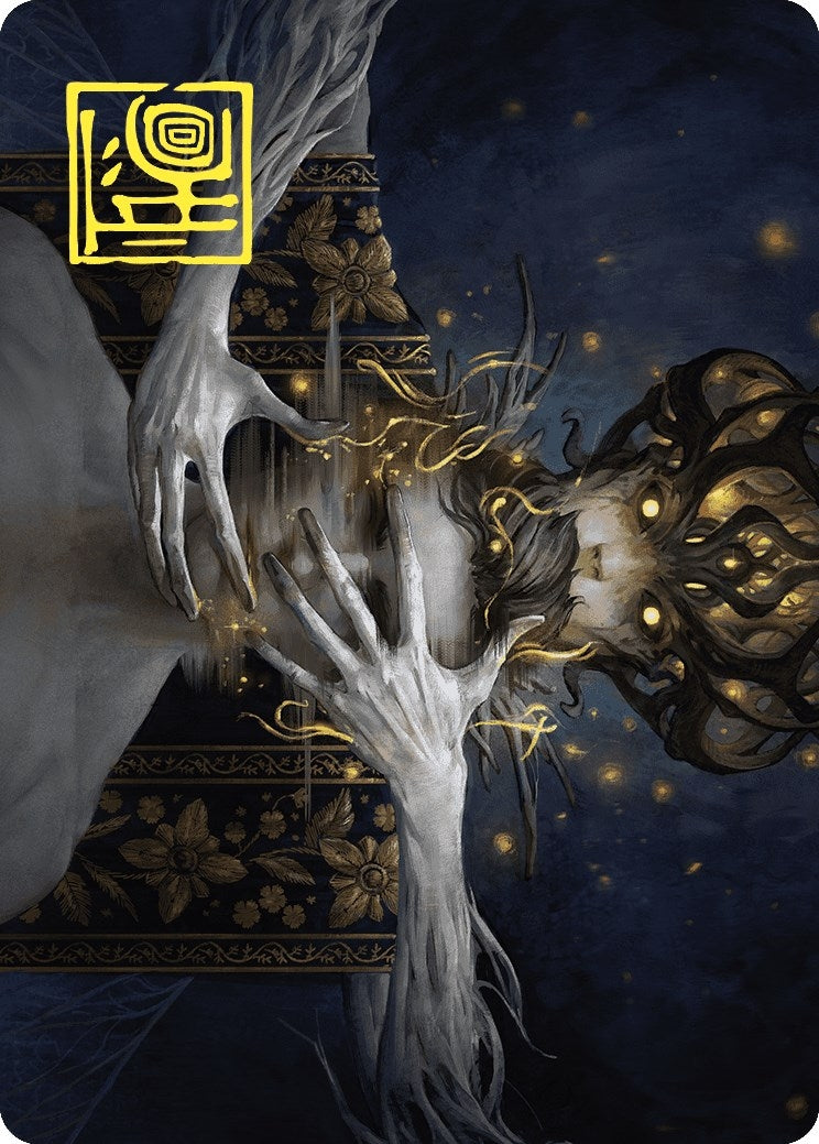Image for Ego Drain Art Card (Gold-Stamped Signature) (12) (Wilds of Eldraine) - Magic: The Gathering