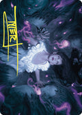 Image for Neva, Stalked by Nightmares Art Card (Gold-Stamped Signature) (30) (Wilds of Eldraine) - Magic: The Gathering