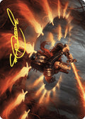 Image for Heartflame Duelist Art Card (Gold-Stamped Signature) (38) (Wilds of Eldraine) - Magic: The Gathering