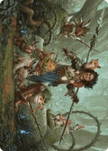 Image for Ellivere of the Wild Court Art Card (49) (Wilds of Eldraine) - Magic: The Gathering
