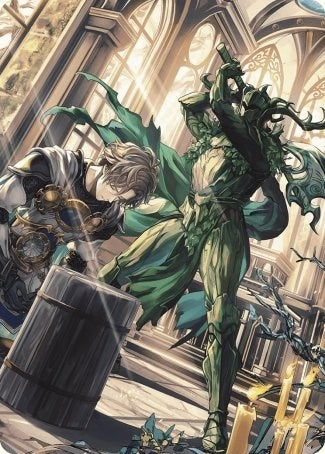 Image for Karmic Justice Anime Art Card (77) (Wilds of Eldraine) - Magic: The Gathering