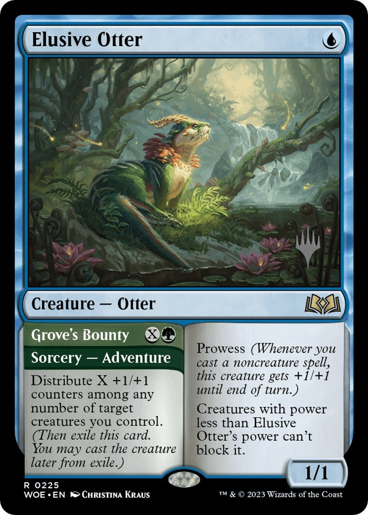 Image for Elusive Otter (225) (Wilds of Eldraine) - Magic: The Gathering