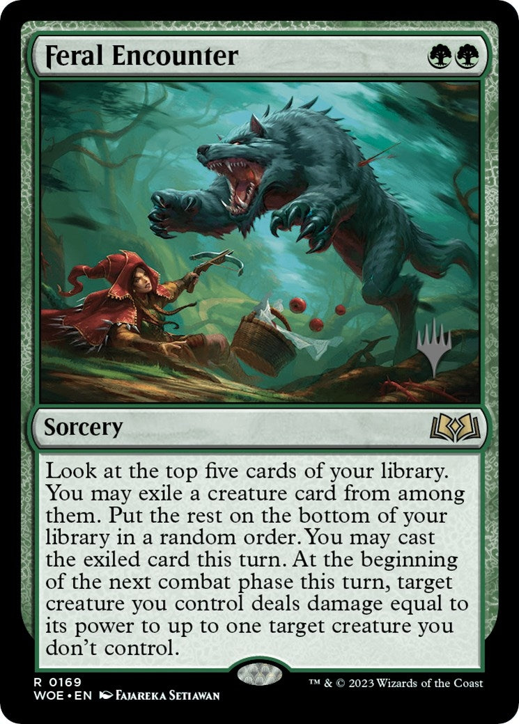 Image for Feral Encounter (169) (Wilds of Eldraine) - Magic: The Gathering