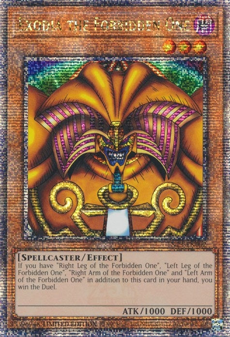 Image for Exodia the Forbidden One (Quarter Century Secret Rare) (TN23-EN002) (TN23) - YuGiOh