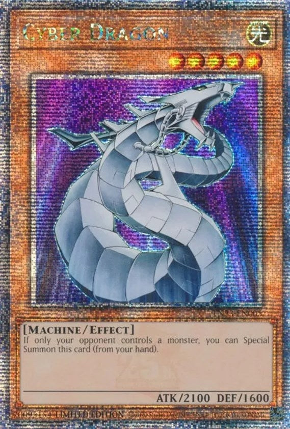 Image for Cyber Dragon (Quarter Century Secret Rare) (TN23-EN005) (TN23) - YuGiOh